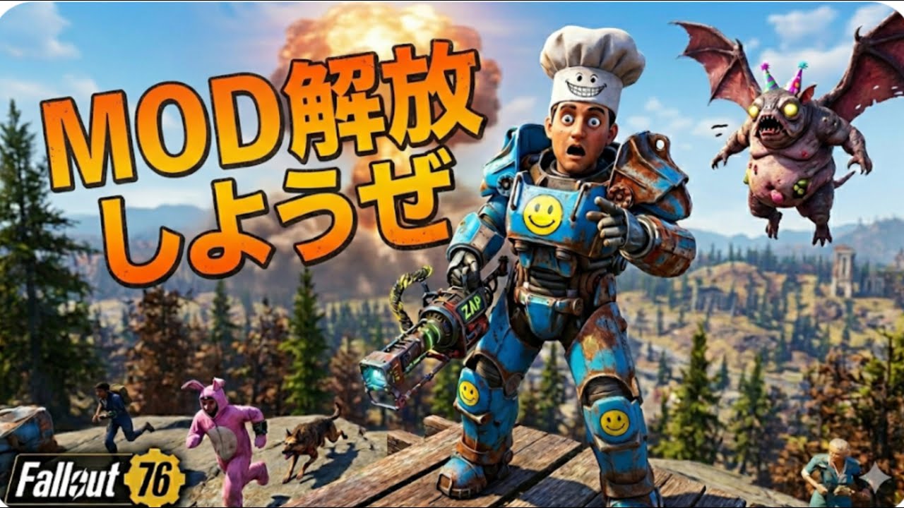 fall out 76  mod解除　参加大歓迎 復帰勢　初見さん　フレンド