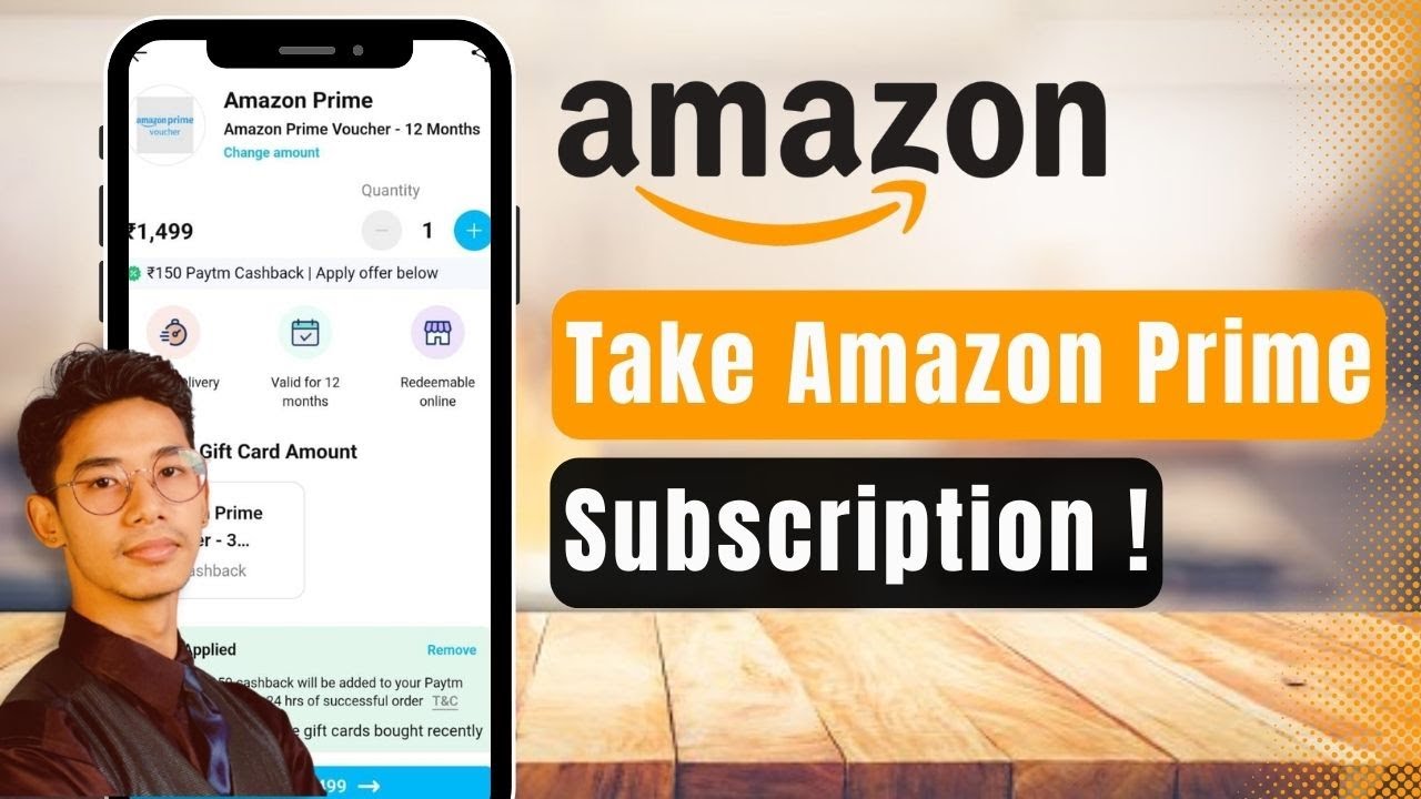 How to Take Amazon Prime Subscription !