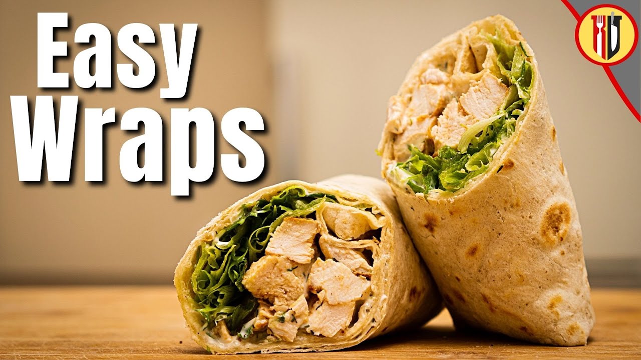 How to make Homemade Cajun Chicken Wraps