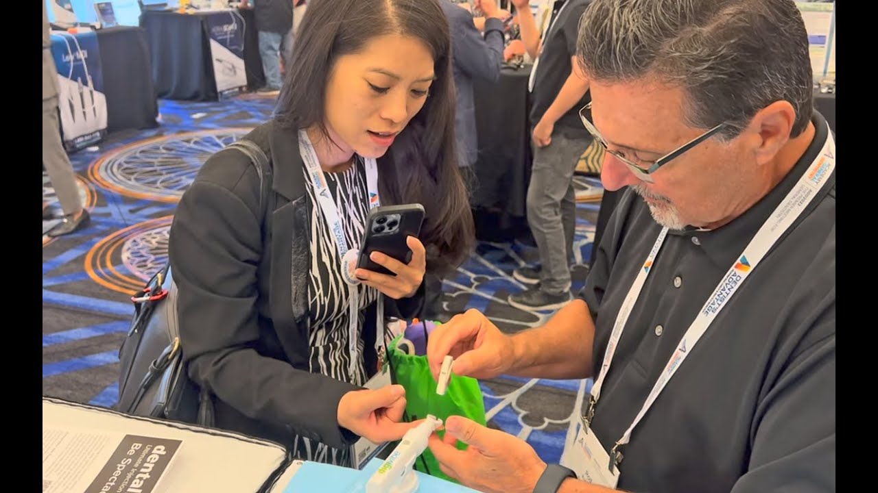 Pricking with DigiVibe at the Caesar's Palace ADG Trade Show
