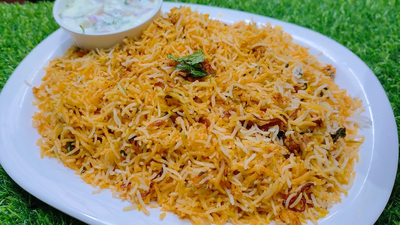 Plain Dum Biryani | Plain Biryani