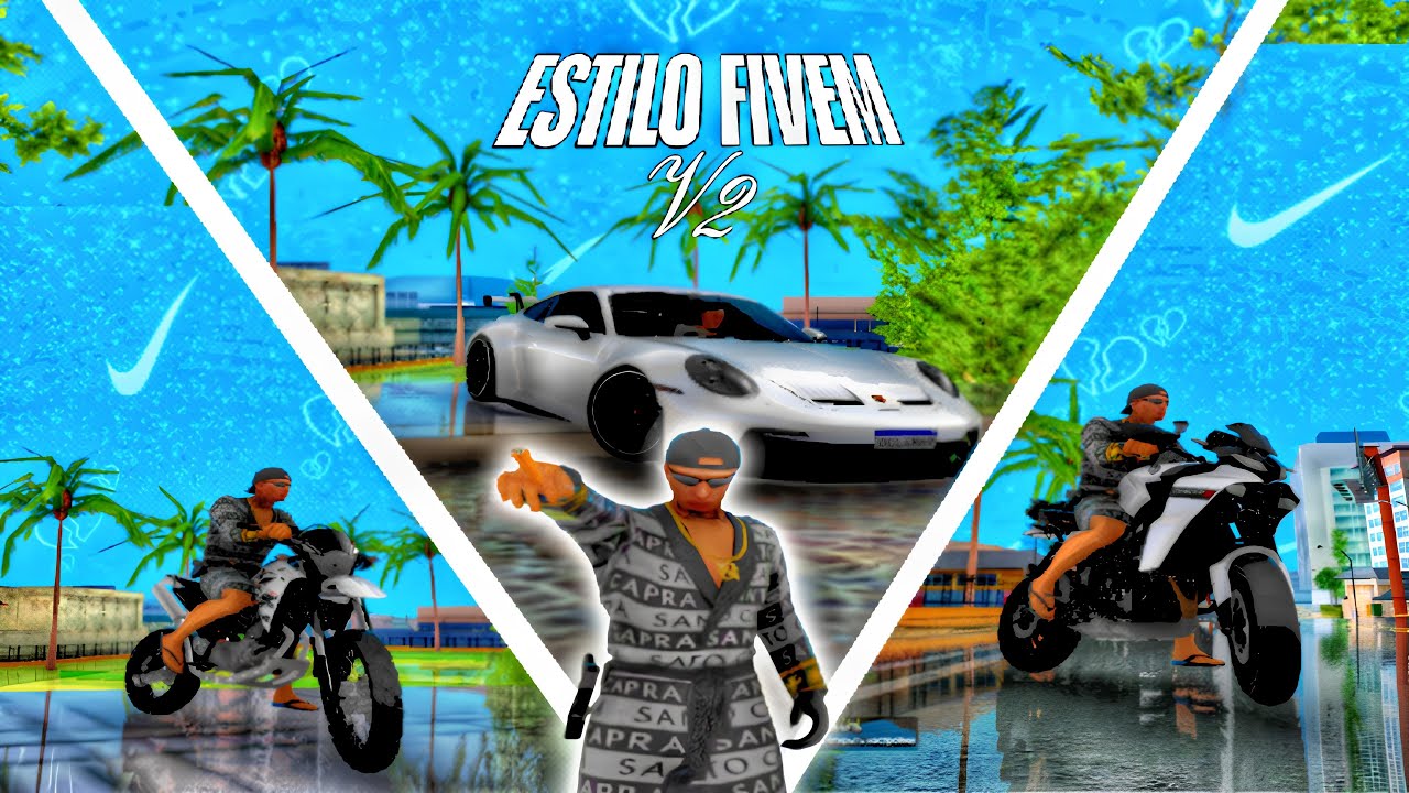 NOVA DATA ESTILO FIVEM V2 COM RESHADE PARA PC FRACO/M&Eacute;DIO - SAMP