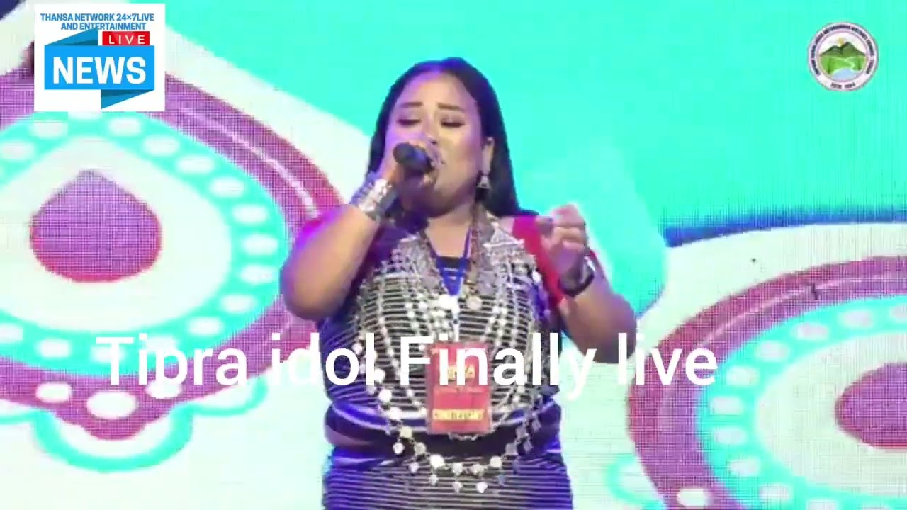 Plongsmaiti Tipra idol winner live stage performance......