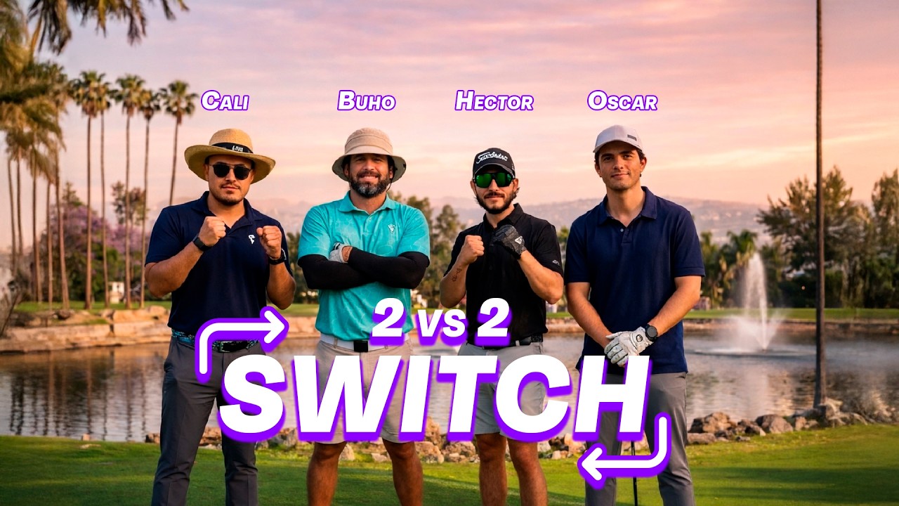 2 vs 2 Switch ⛳🔥 | Reto En Atlas Country Club