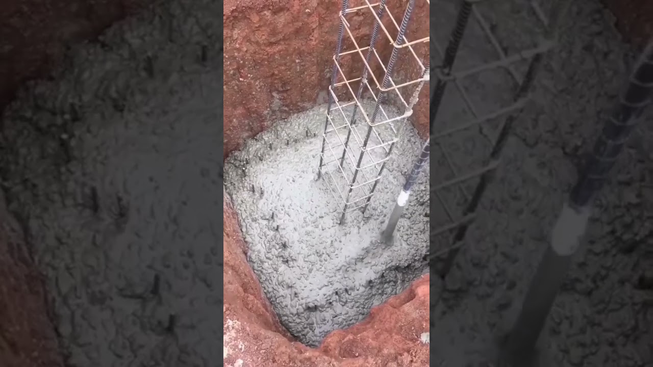 isolated single column footing 