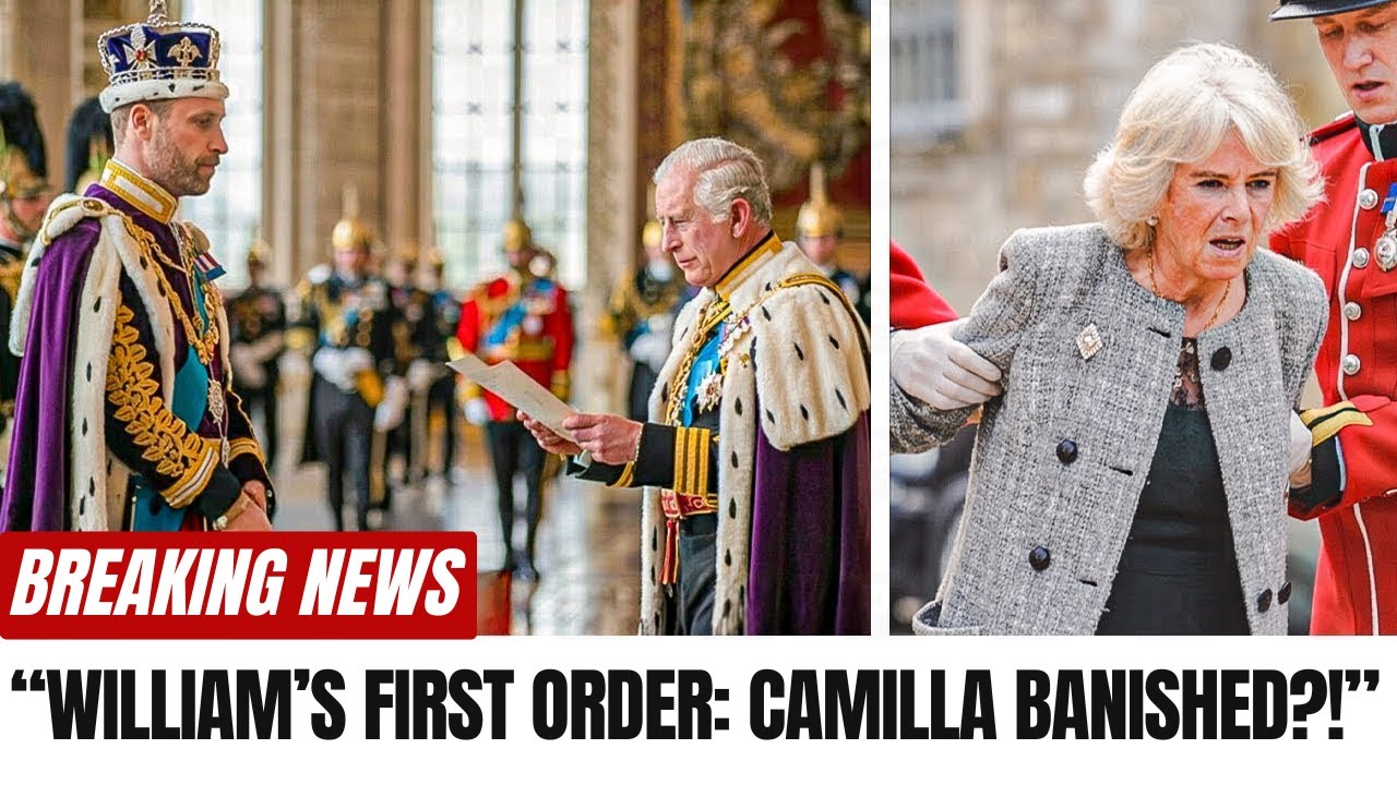 King Charles Steps Down?! Prince William Crowned After Camilla’s Shocking Betrayal Revealed