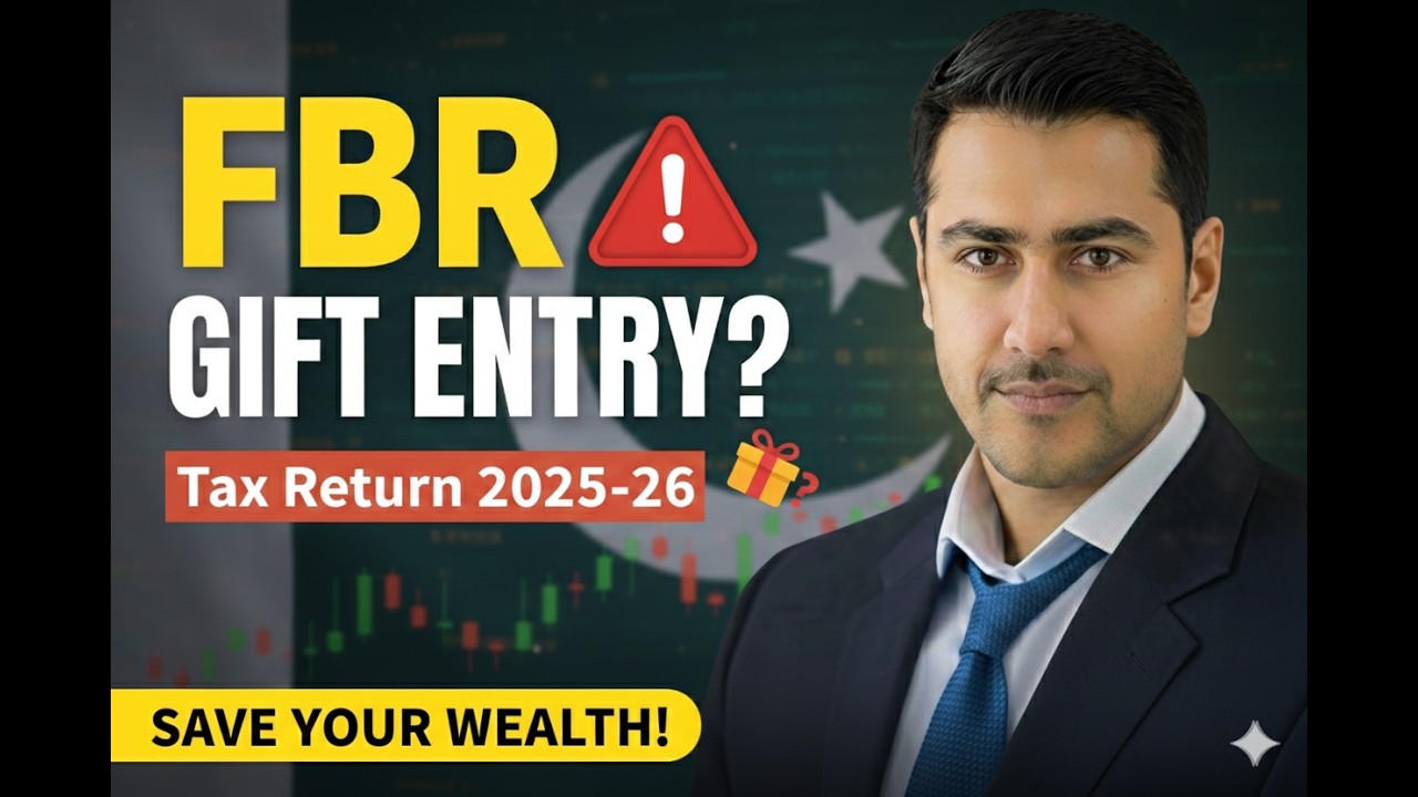 How to Add Gift Entry in Tax Return 2025-26 | FBR IRIS 2.0 Complete Guide