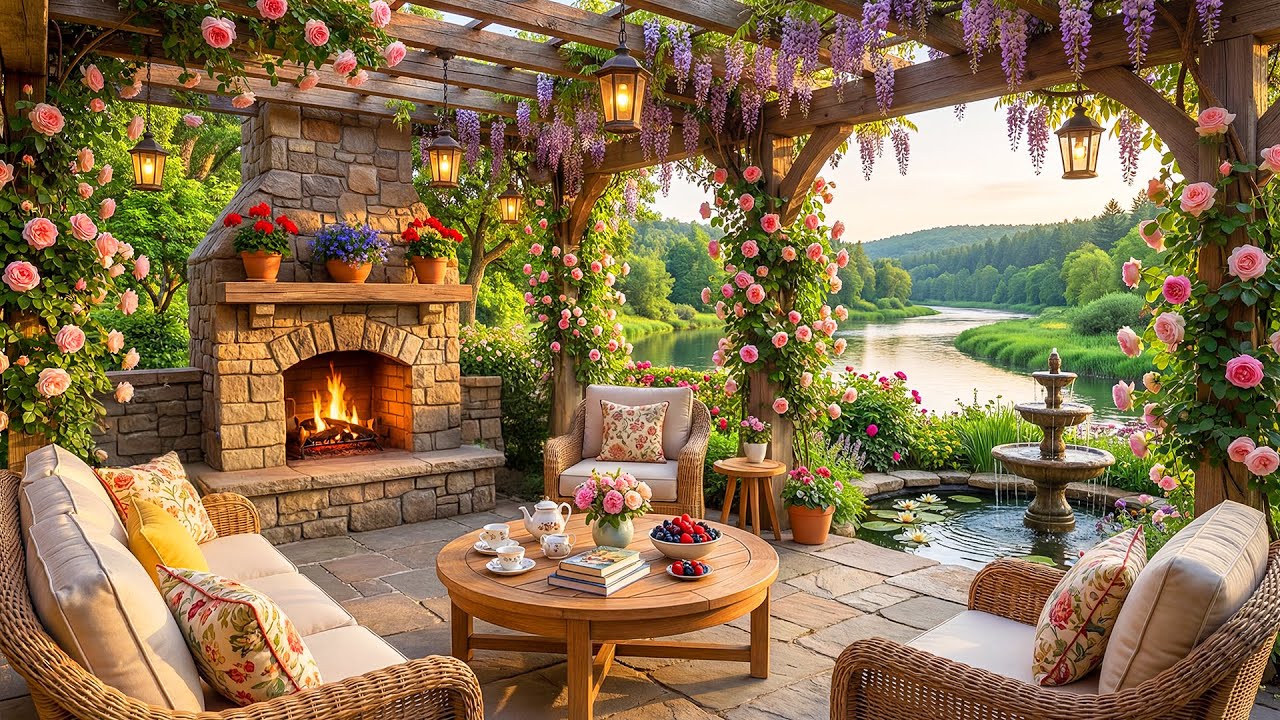 Tranquil Spring Jazz 🌸 Peaceful Piano Music for Productive Studying & Relaxing
