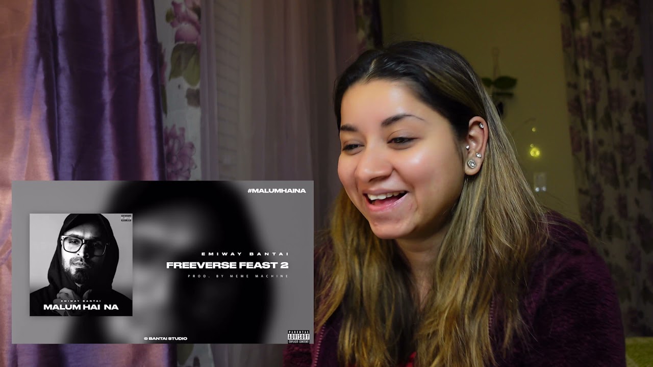 Emiway - Freeverse Feast 2 Reaction video | Malum Hai Na (Album)