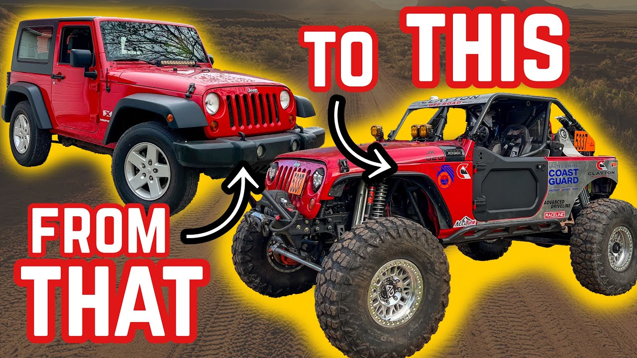Полная сборка Jeep Wrangler за 15 минут