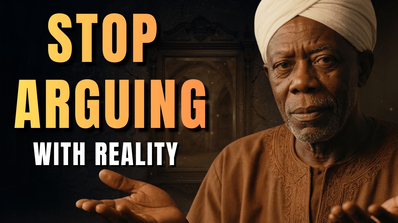 Once You Stop Arguing With Reality, It Starts Obeying You
