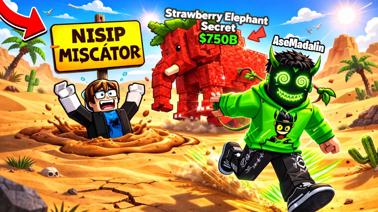 DE LA NOOB la PRO in Escape Quicksand for Brainrots! SUNT FOARTE BOGAT