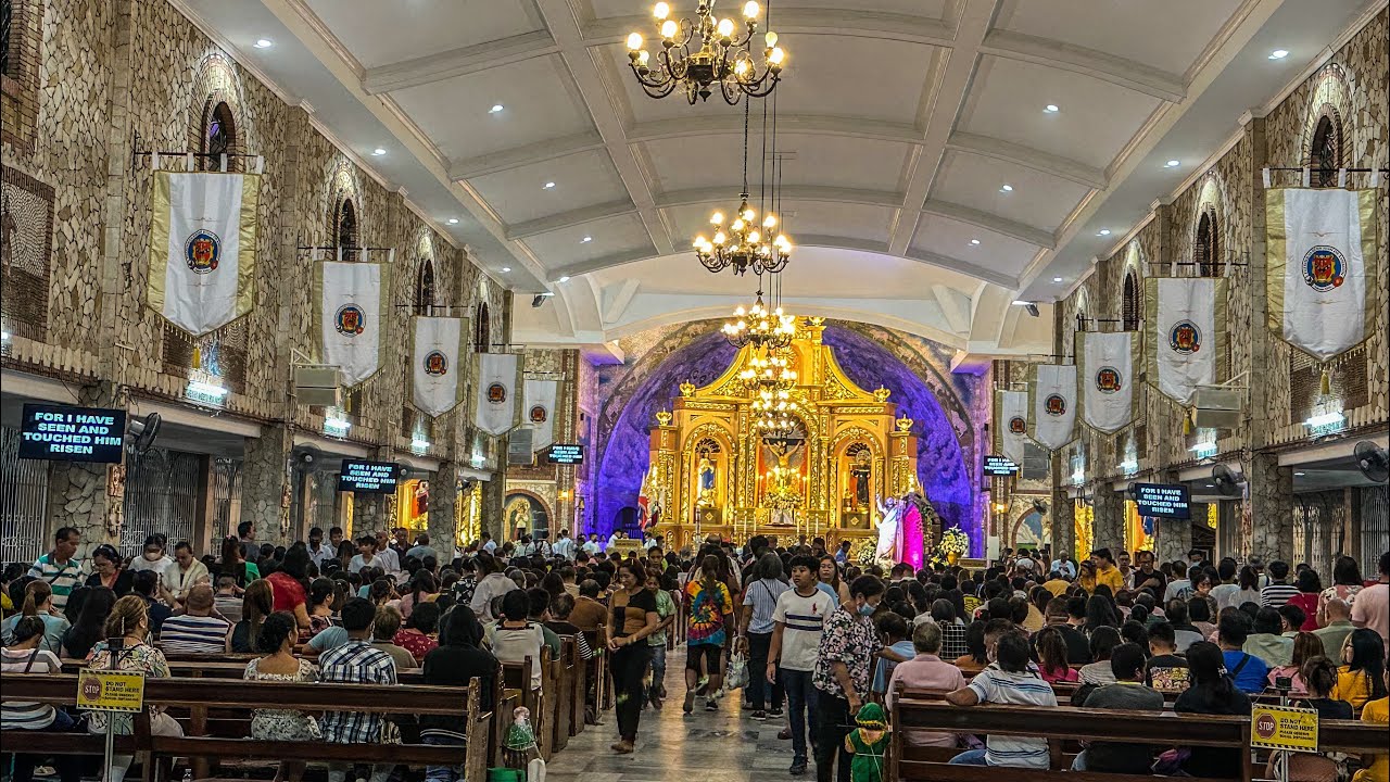 BLACK SATURDAY CHURCH MASS  I HOLY WEEK SABADO DE GLORIA @TIGBAUAN ILOILO PHILIPPINES