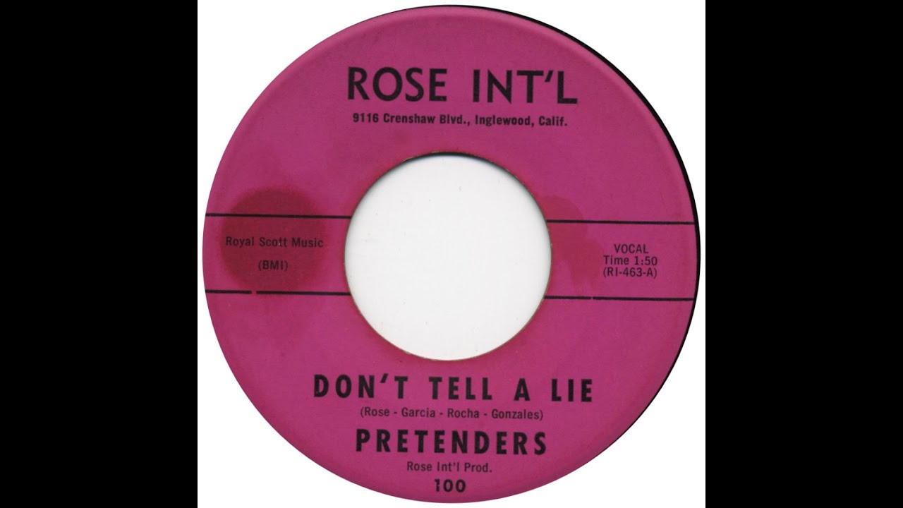 PRETENDERS  DON'T TELL A LIE