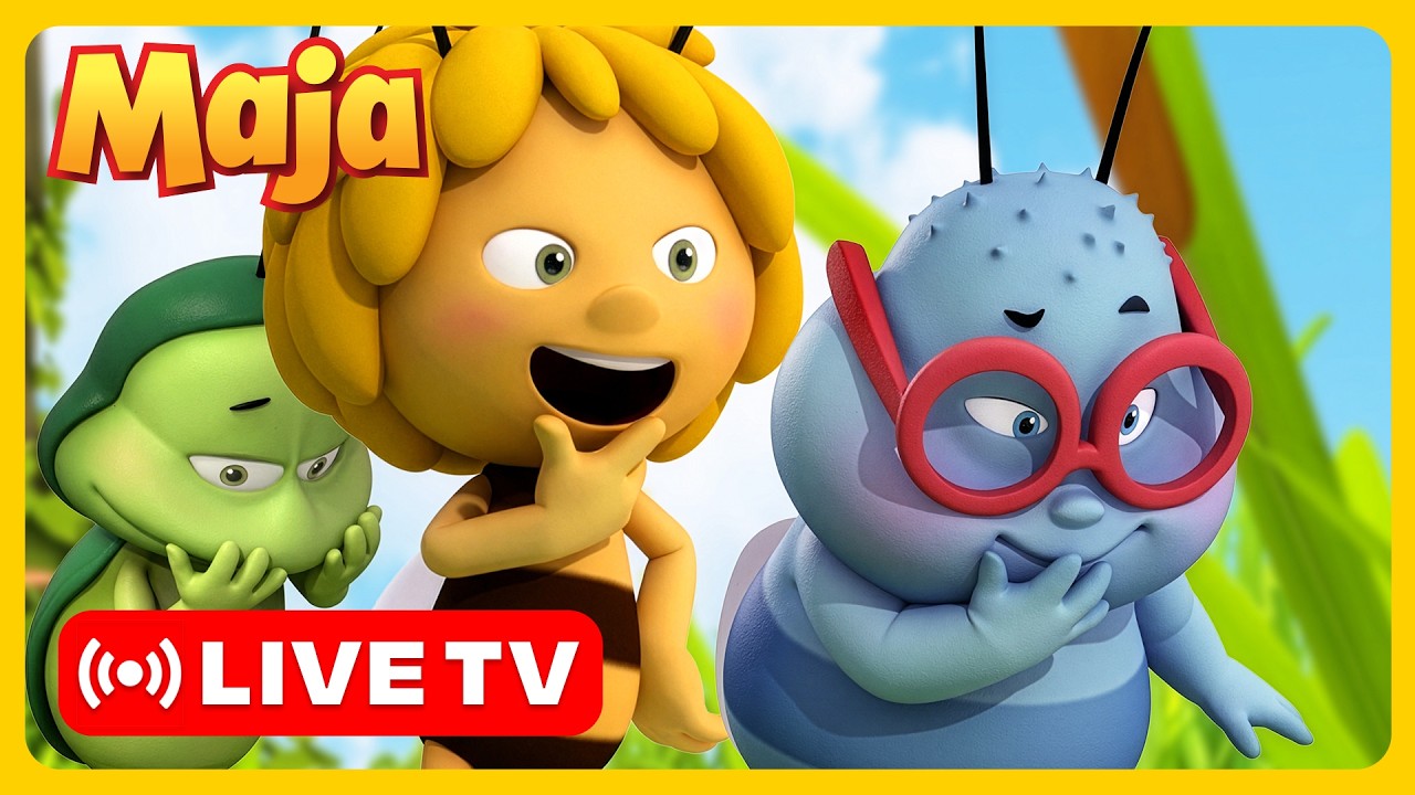 🔴 LIVE! Die Biene Maja – Frühlingsabenteuer mit Maja 🌸 🐝  Kinder-Zeichentrickfilme | das TV