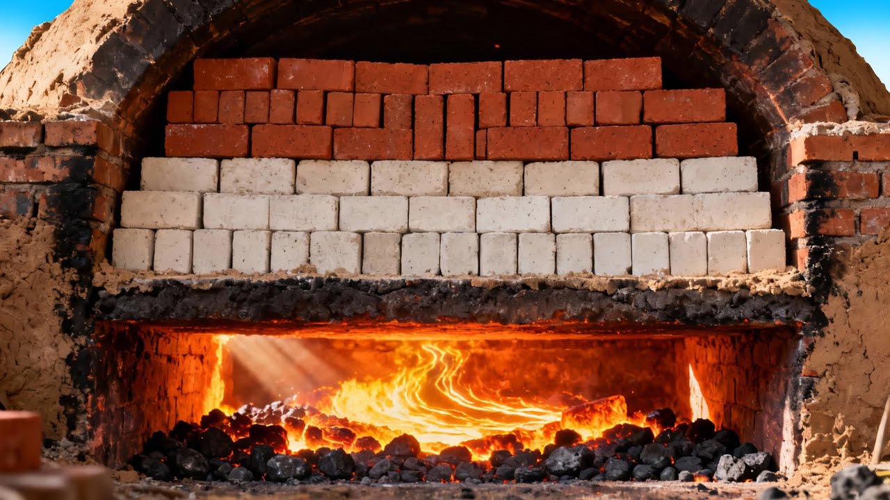 Handmade Brick Production Process! Amazing Mass Production Factory