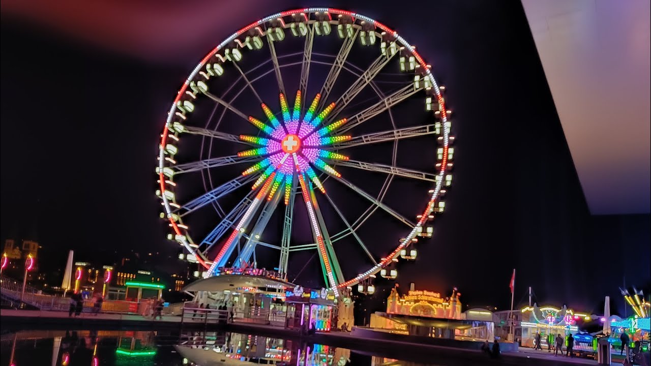 VISITING LUCERNE AUTUMN FAIR- lozärner määs 2023 IN SWITZERLAND 🎡🇨🇭 Must visit 🥳