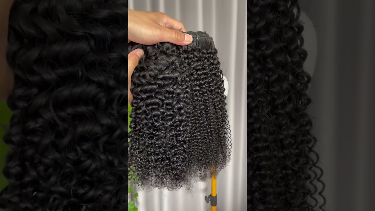 Kinky Curly Vs Afro Kinky Curly Which texture do you prefer? #hairvendor #hairfactory #humanhair