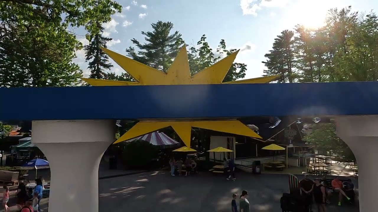Starblaster 4K POV Canobie Lake Park Salem New Hampshire Opening Day 2023
