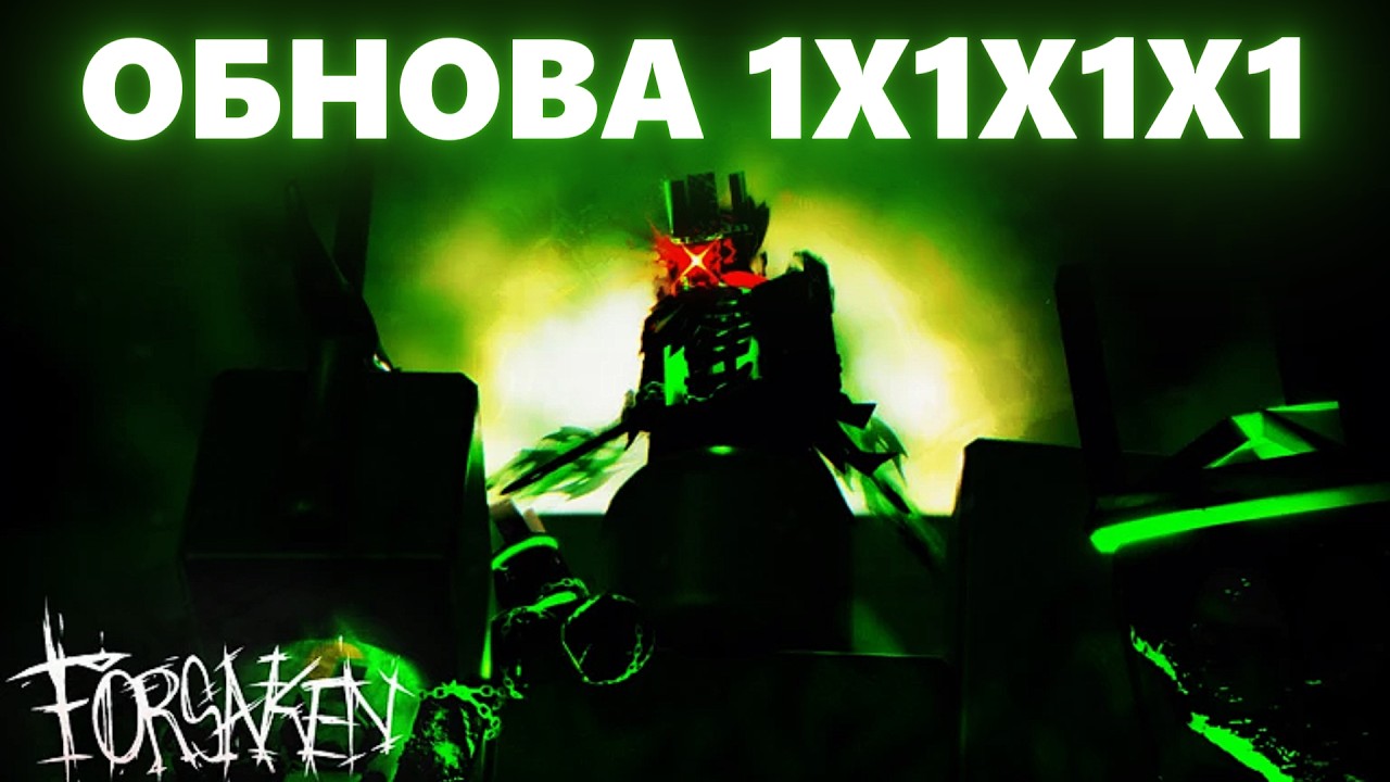 ОБНОВА В ФОРСАКЕНЕ РЕВОРК 1Х1Х1Х1 / Forsaken Roblox 👻
