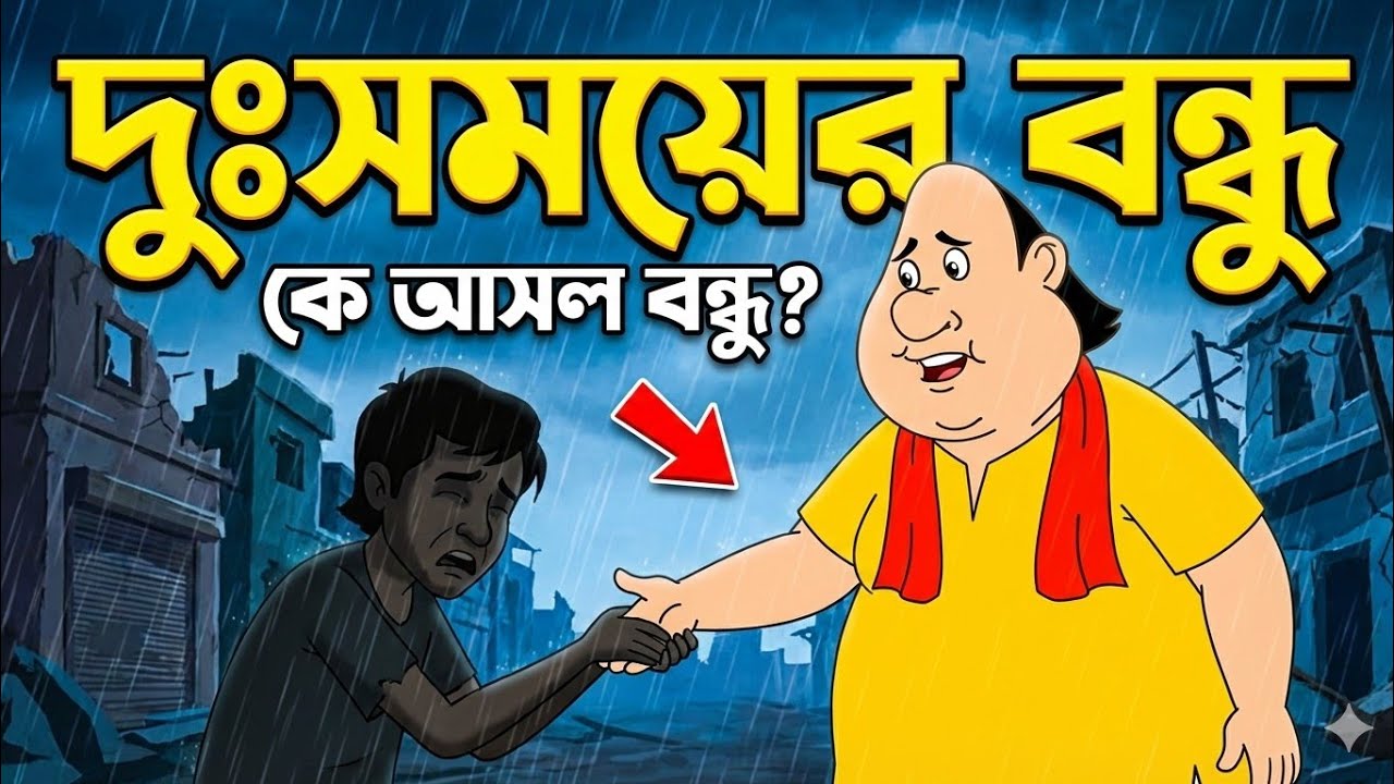 দুঃসময়ে কে সত্যিকারের বন্ধু? 😲 | গোপাল ভাঁড় নতুন পর্ব ২০২৬ | Bangla Funny Story | গোপাল ভাঁড় ভিডিও