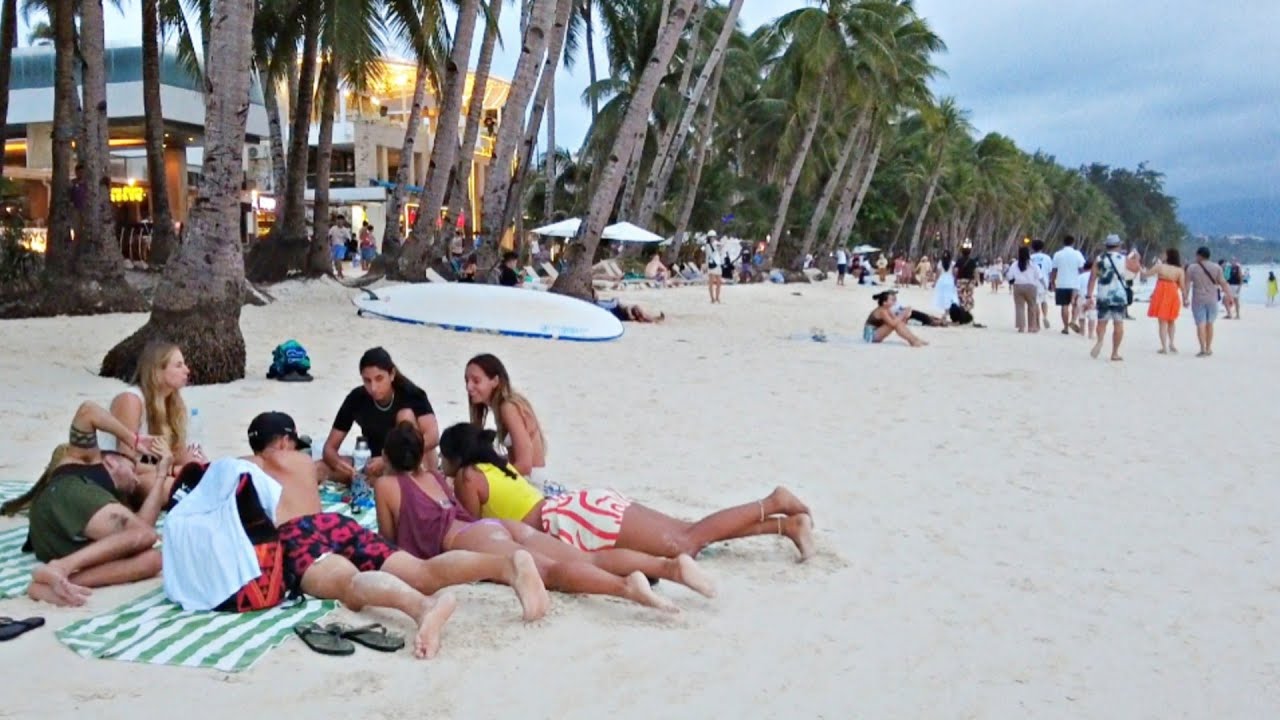 Look! This is BORACAY Bulabog Beach and White Beach on December 19 2024 Cloudy Day Not Much People
