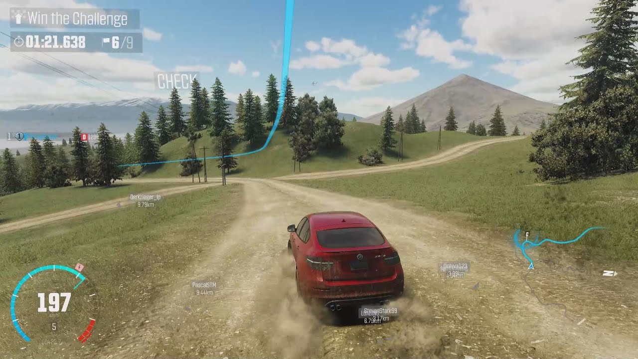 The Crew Wild Run - Dirt spec track with big jumps (Shared FreeDrive Challenge)