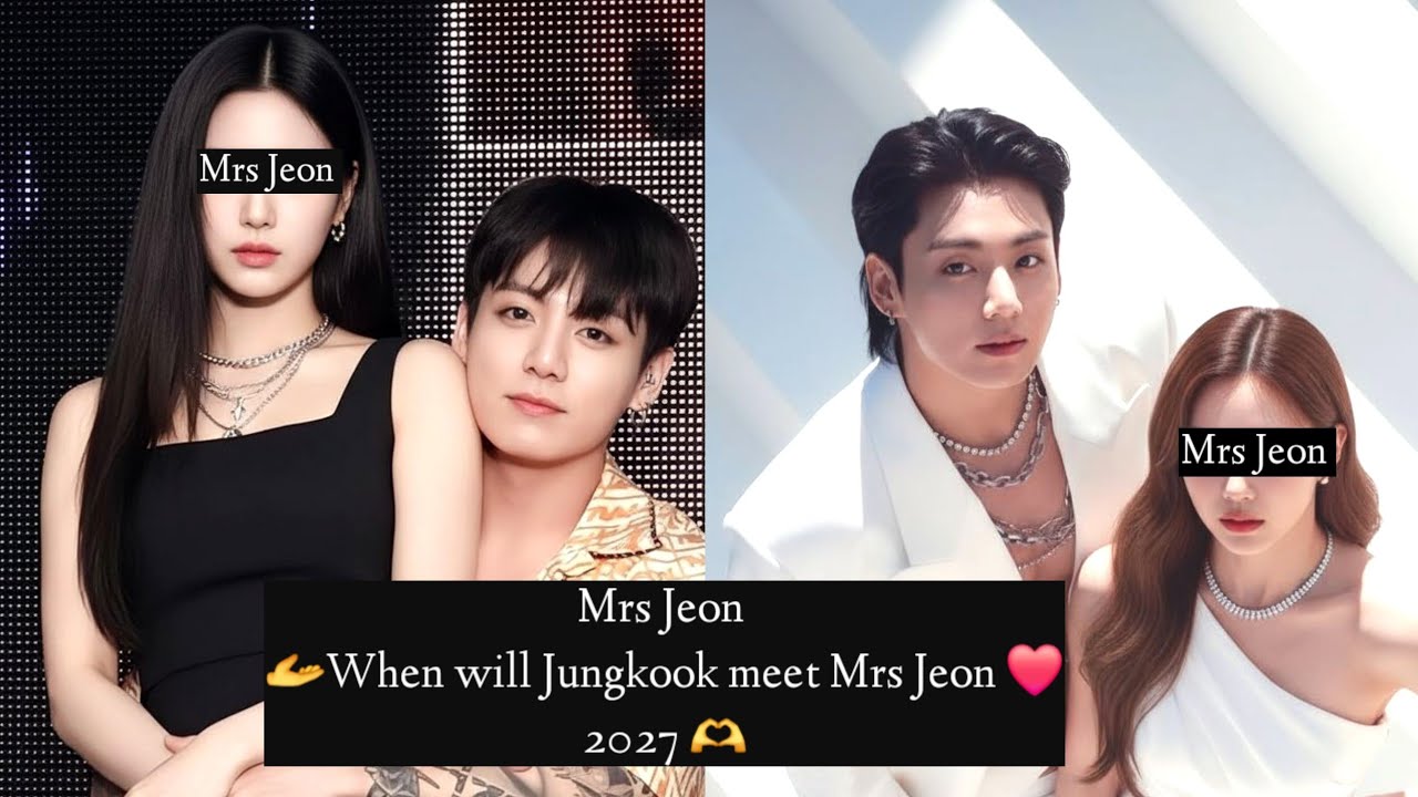 MRS JEON ❤️ Jungkook will meet Mrs Jeon in 2027 !!! 🤌💯 Mrs Jeon prediction 💟#mrsjeon #jungkook 