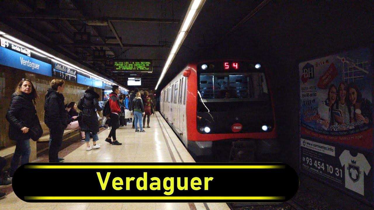 Metro Station Verdaguer - Barcelona 🇪🇸 - Walkthrough 🚶