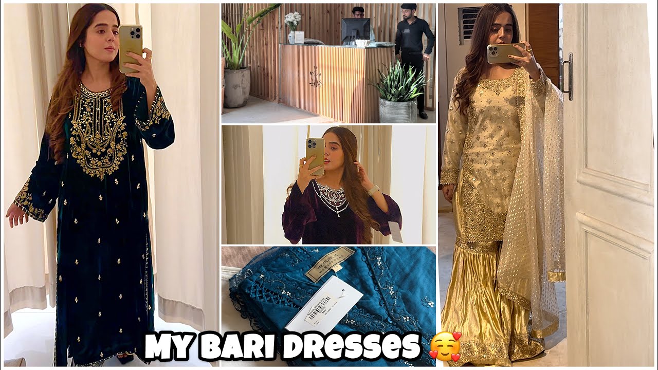 My Bari 🥰 Shopping for Bari Dresses👗 Ansab Jahangir | Faiza Saqlain | Haseens | Zara Shahjahan &hearts;️