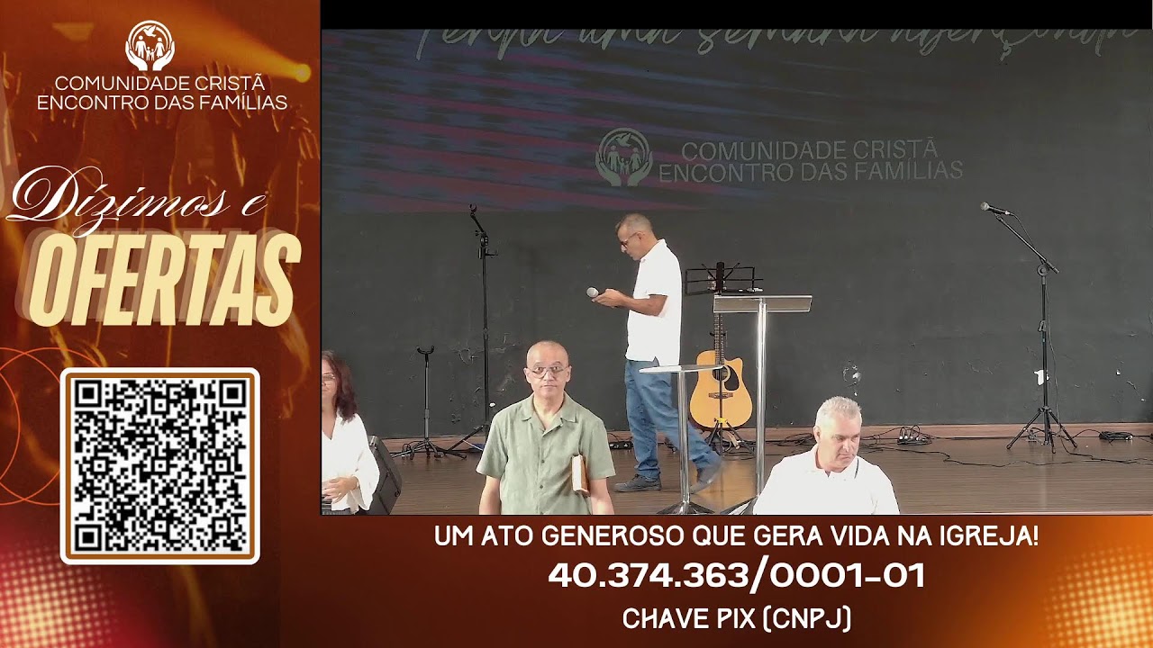 CULTO COM A FAMÍLIA COM PR. Samuel Valério