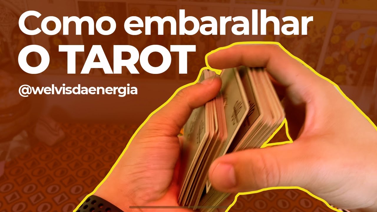 #10 - Como embaralhar um baralho de cartas de tarot