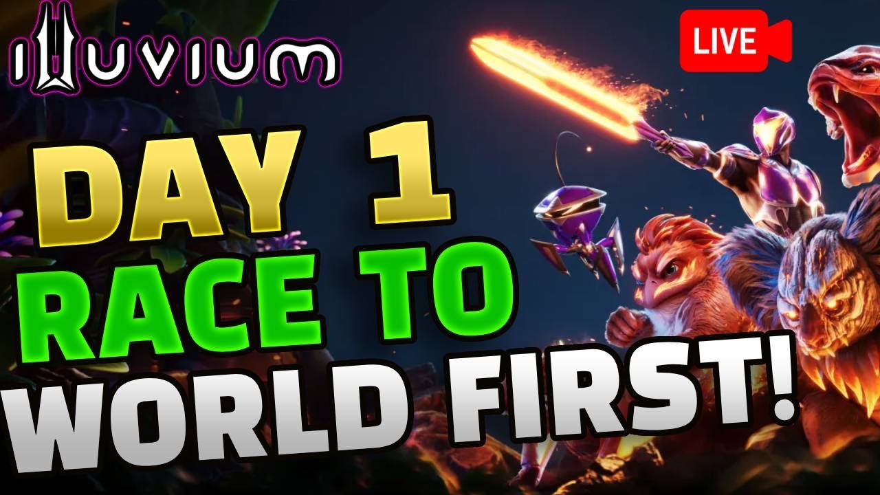 GOING FOR WORLD FIRST | Illuvium Overworld Day 1| Illuvium Overworld Gameplay