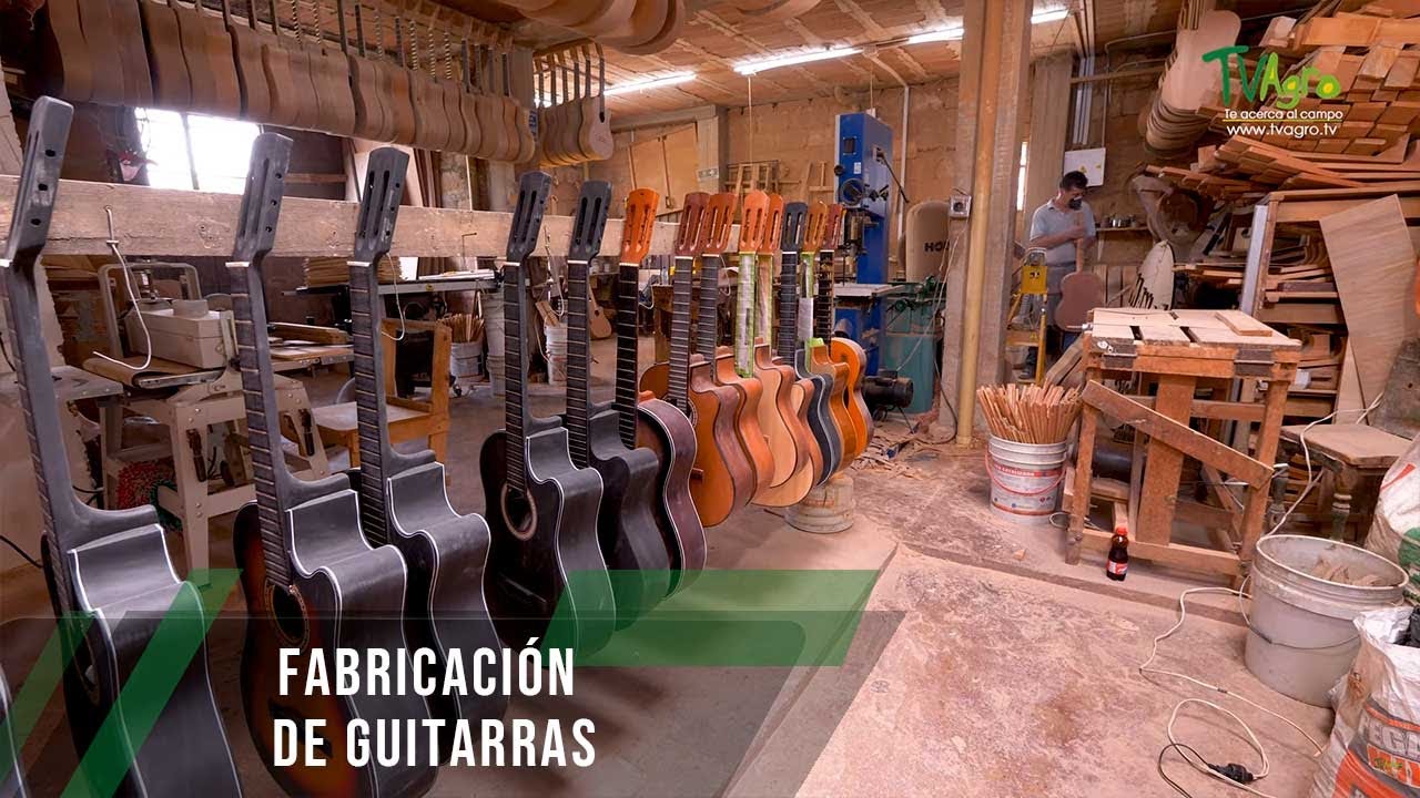 Fabricación de Guitarras - TvAgro por Juan Gonzalo Angel Restrepo
