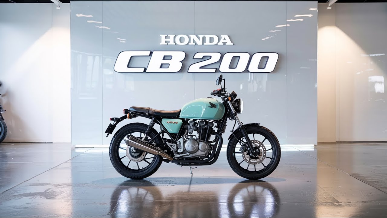 Наконец-то представлена ​​Honda CB200 2026 года – этот 200-кубовый мотоцикл меняет всё!