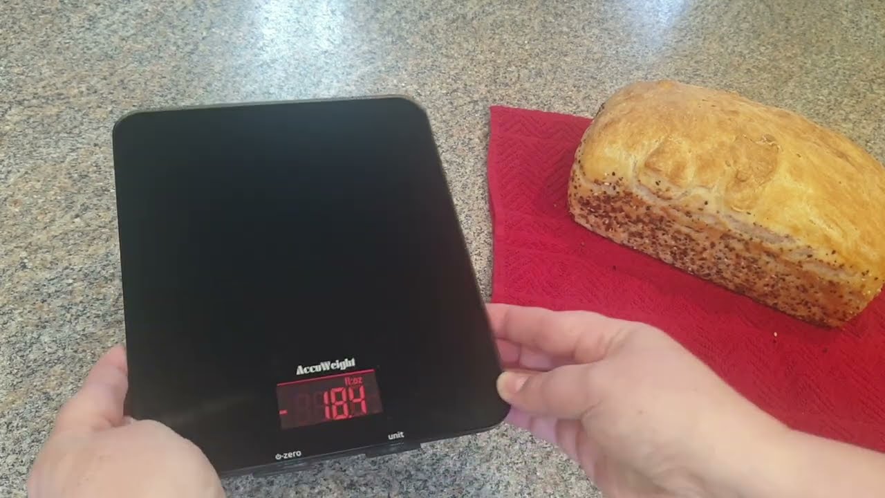 Accuweight Digital kitchen scale demo and review