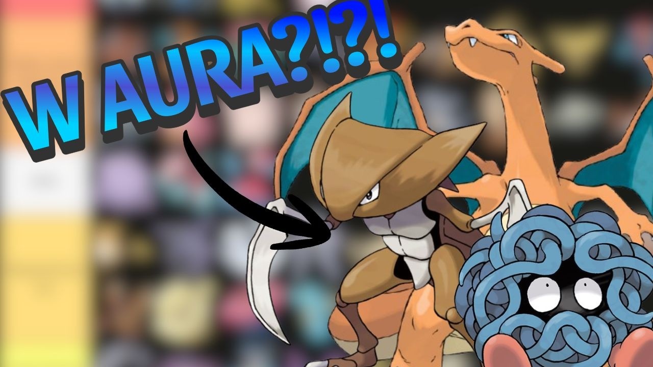 RANKING ALL KANTO POKEMON BASED ON NUZLOCKING AURA!!!