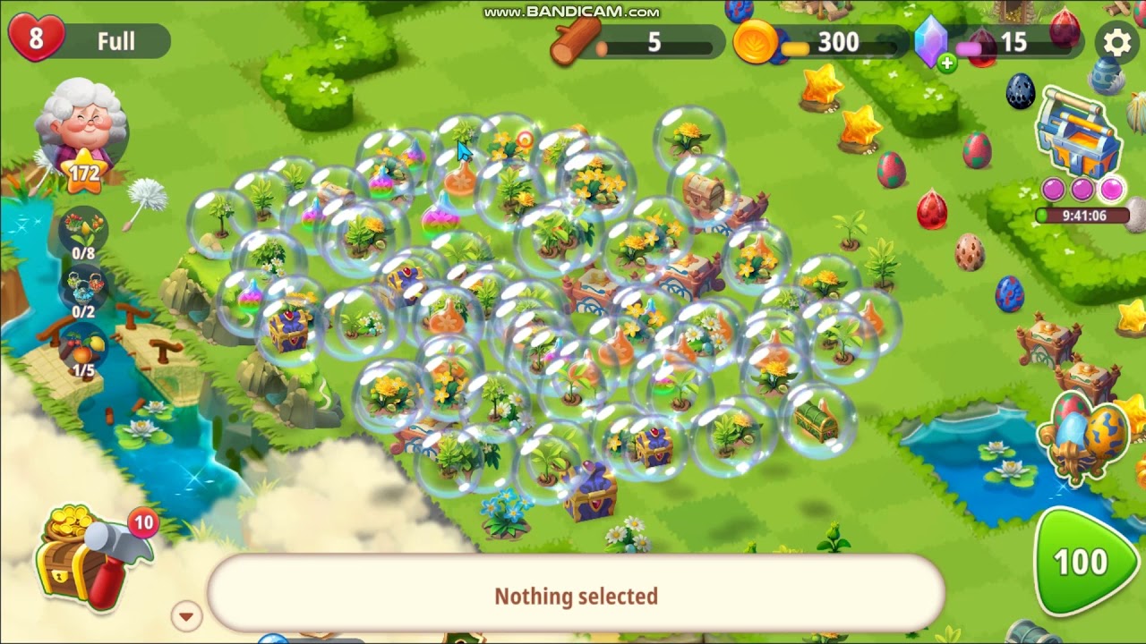Merge Gardens Gameplay Level 99(Part 82)
