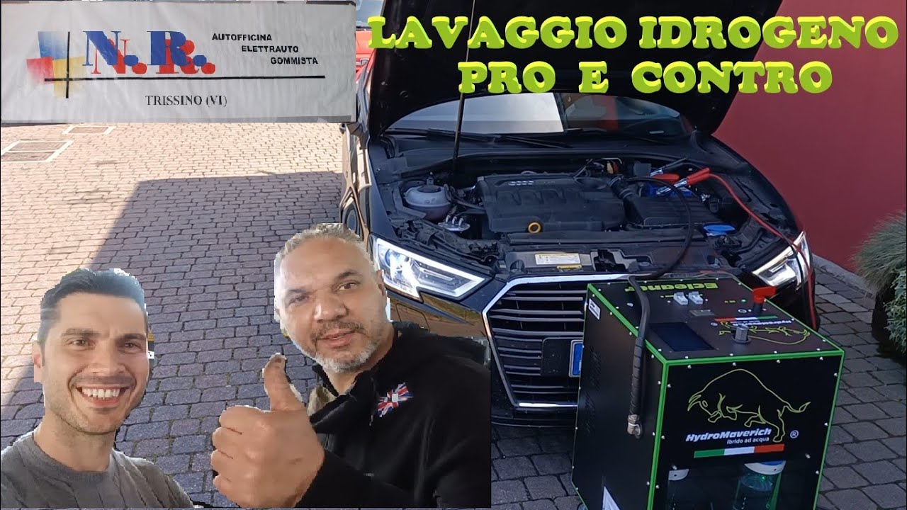 DECARBONIZZAZIONE LAVAGGIO IDROGENO #ECLEANER AUDI A3