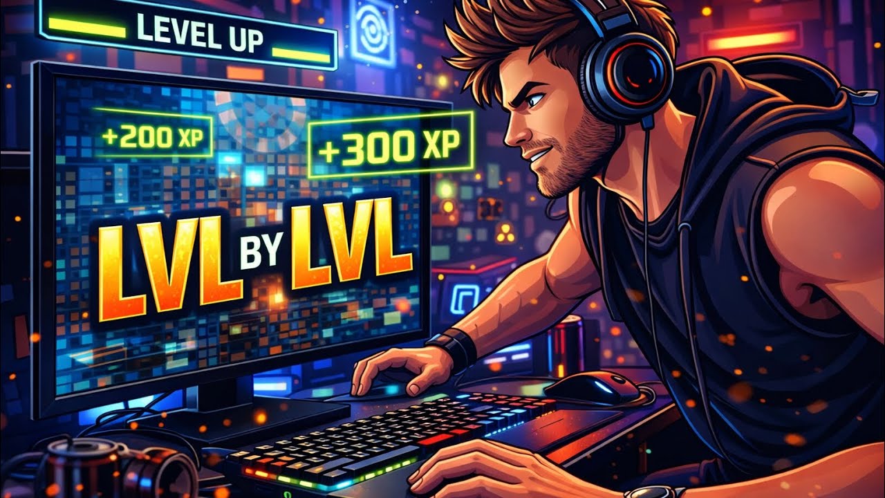 LVL BY LVL (Gaming Metalcore Anthem) 🎮🔥