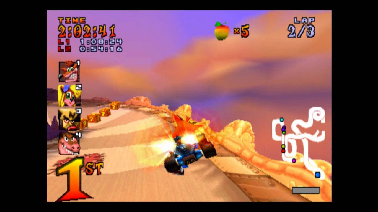 Hot Air Skyway - Trophy Race - Crash Team Racing - 101% Playthrough (Part #18)
