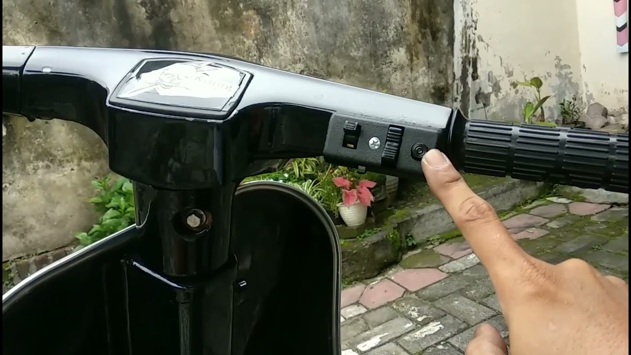 Vespa PTS Small Frame Elektrik Kediri Jatim