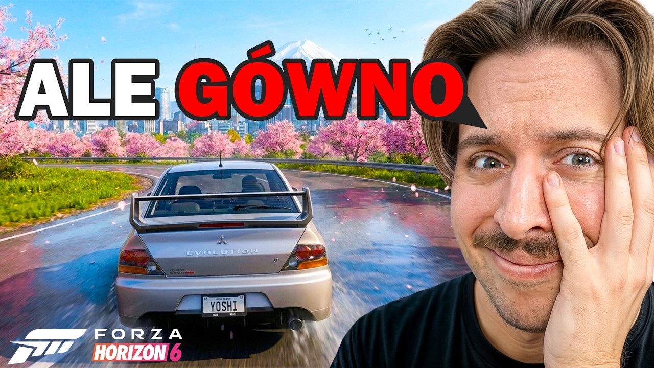 YOSHI vs PIERWSZY RAZ w FORZA HORIZON 6 - szczera opinia