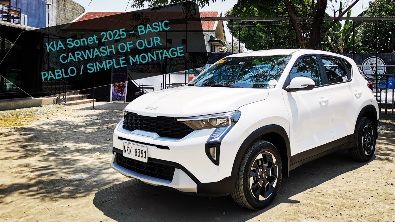 KIA Sonet 2025 - BASIC CARWASH OF OUR PABLO / SIMPLE MONTAGE AT THE END