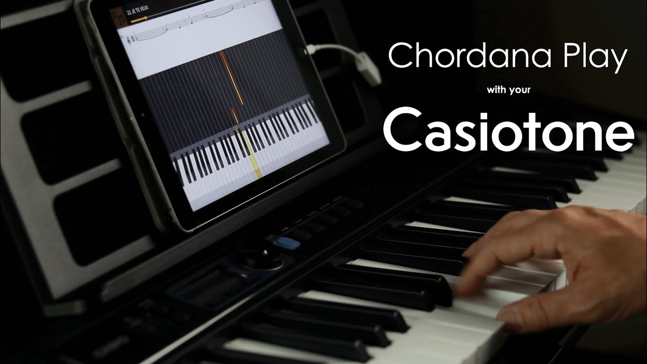 Using the Chordana Play App with your Casiotone