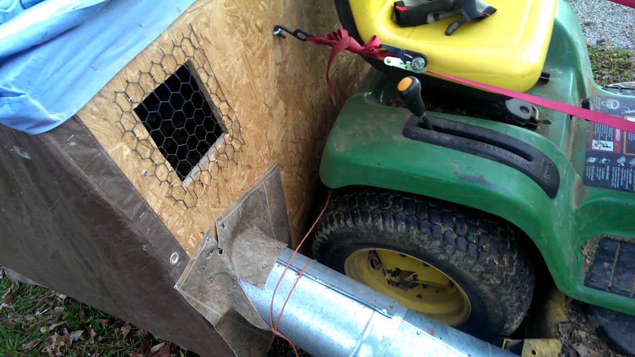 Homemade leaf collector