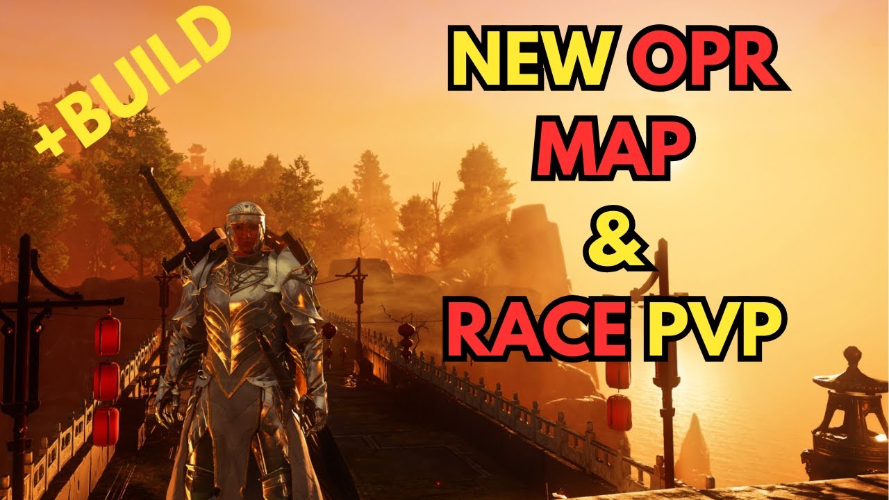 Build + New OPR MAP and Race PVP / New World: Aeternum Tank PvP (Sword and Shield + Greatsword)