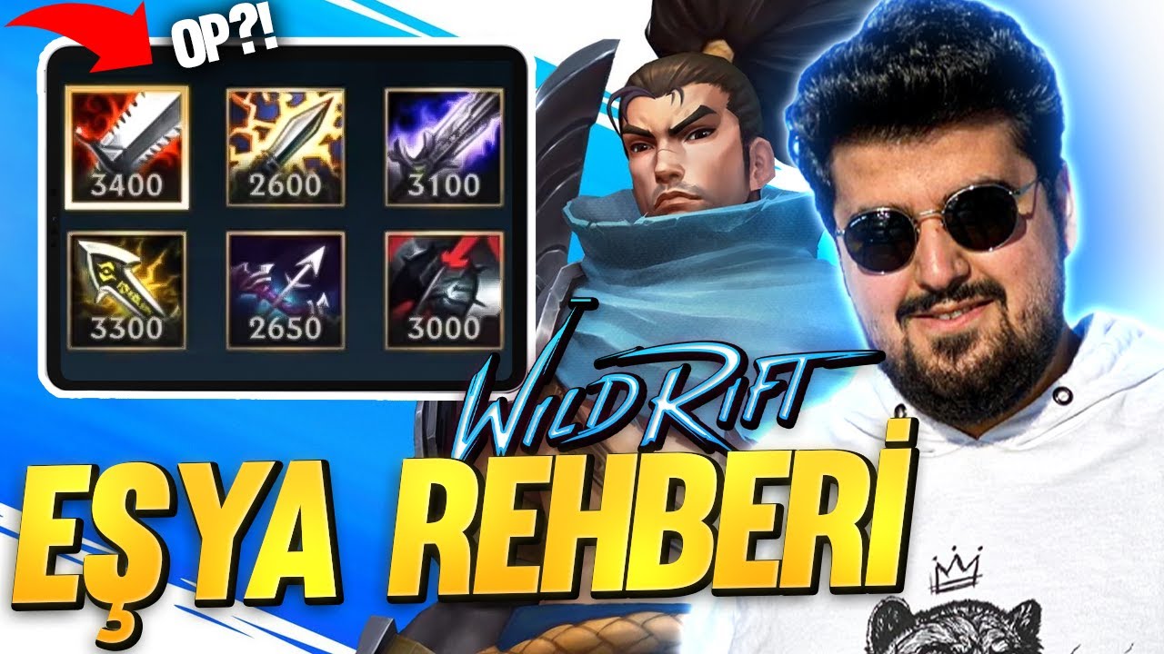 LoL Mobil EŞYA REHBERi FULL!! Sıfırdan Wild Rift Bütün Eşyalar | Öğretici Video