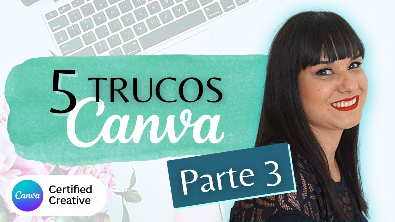 5 trucos de CANVA [Que no conoces] y son GRATIS - Diseña con Canva 💙 PARTE 3 💙