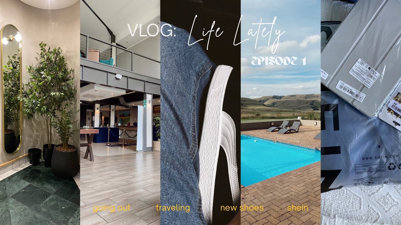 Vlog : Life lately EP 1 | going out  traveling  new shoes  shein & more | South African YouTuber